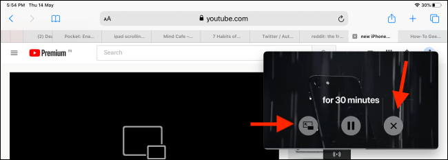 Come guardare i video di Youtube in modalità Picture-in-Picture su iPad