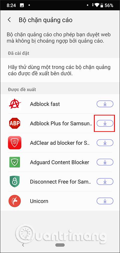 Comment bloquer les publicités sur le navigateur Internet Samsung