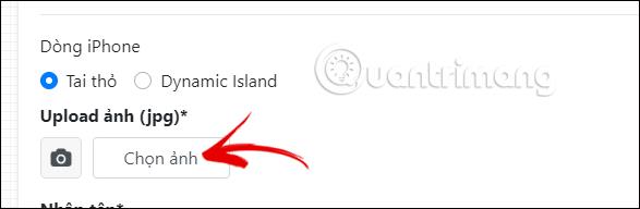 Instructions pour créer un fond d'écran avec un nom sous les oreilles de lapin sur iPhone