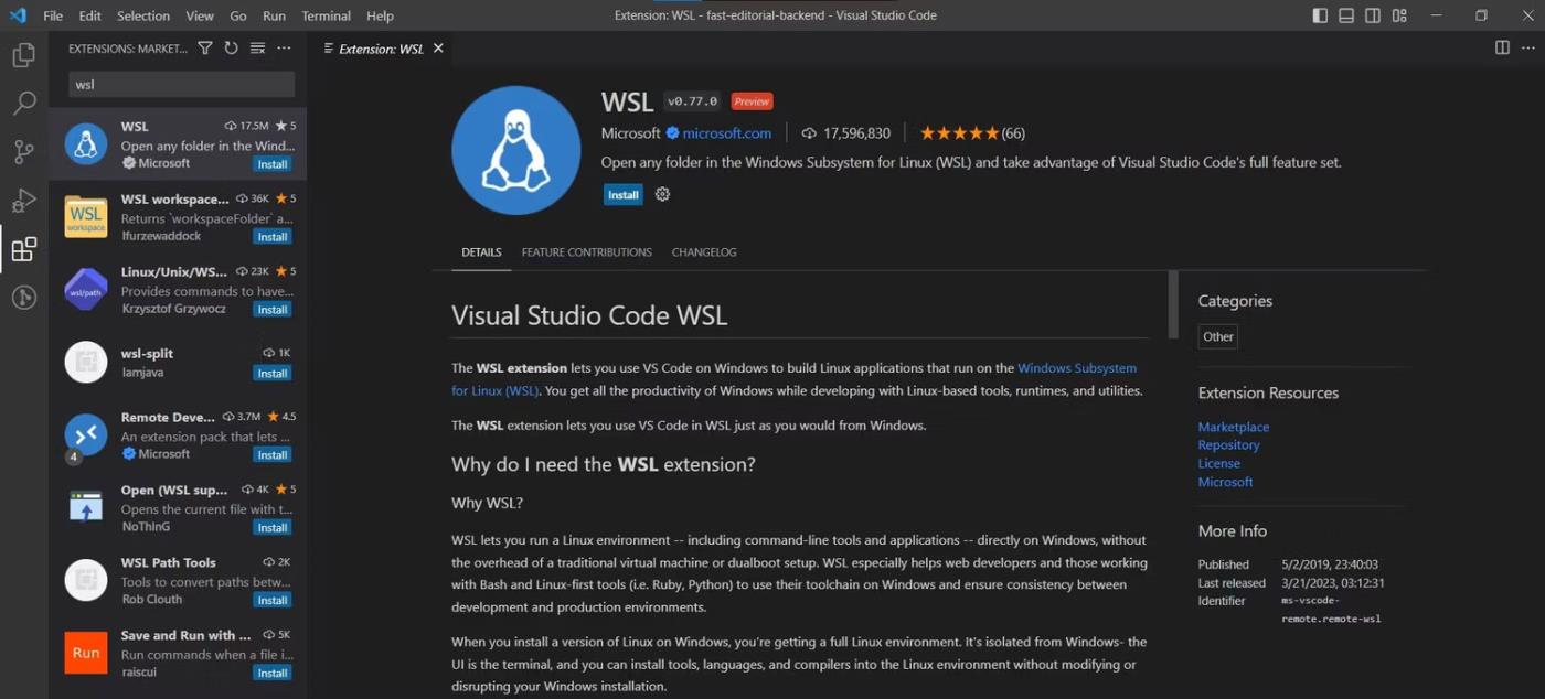 Windows 10/11 で WSL 2 を使用して VS Code をセットアップする方法