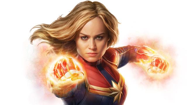 Ensemble de fonds d'écran Captain Marvel haute résolution pour ordinateurs