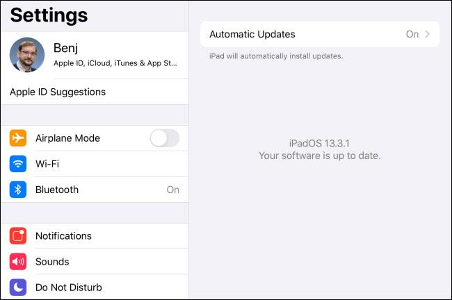 Come aggiornare iPad all'ultima versione di iPadOS