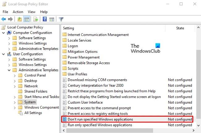 Comment désactiver PowerShell sur Windows 10