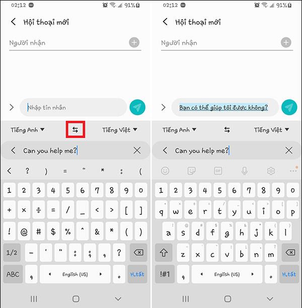 Comment traduire des langues sur le clavier Samsung