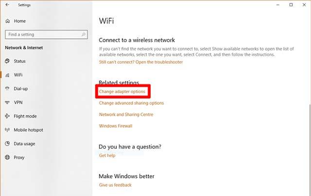 Résoudre le problème d'affichage du message "Pas d'Internet, sécurisé" sous Windows 10