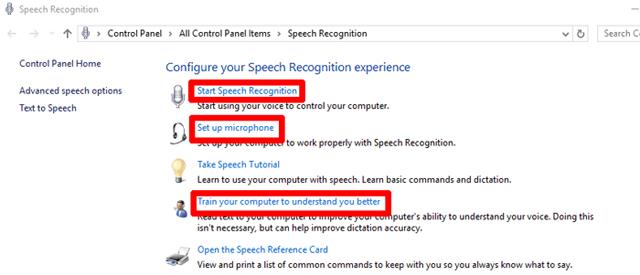 Come impostare il riconoscimento vocale in Windows 10