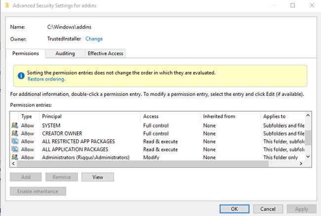 Come assegnare l'autorizzazione per eliminare qualsiasi cartella o file su Windows?