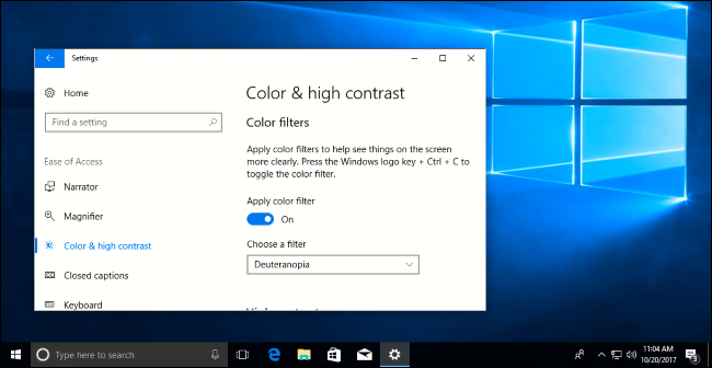 Comment activer la fonctionnalité Filtres de couleur dans Windows 10 pour vous aider à voir l'écran plus clairement