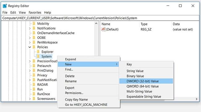 Le istruzioni per correggere Task Manager sono state disabilitate dall'amministratore