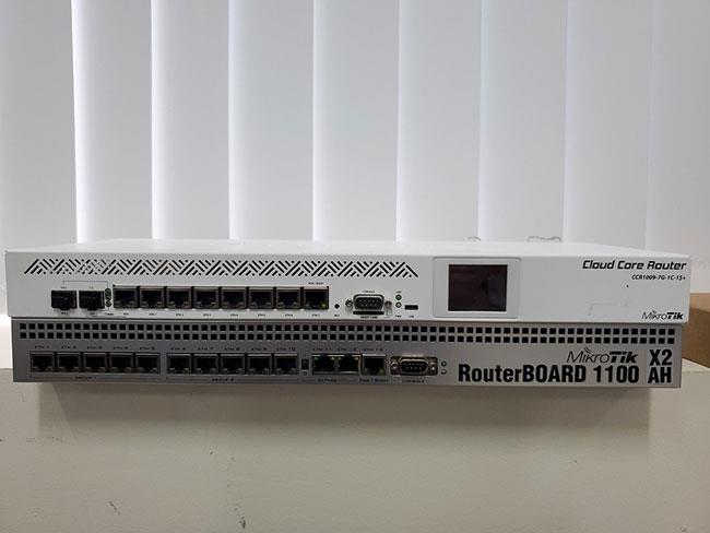 Configura la VLAN sul router MikroTik