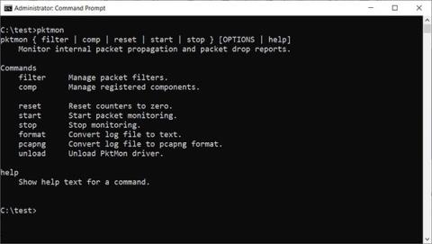 Pktmon について学ぶ: Windows 10 の組み込みネットワーク監視ツール