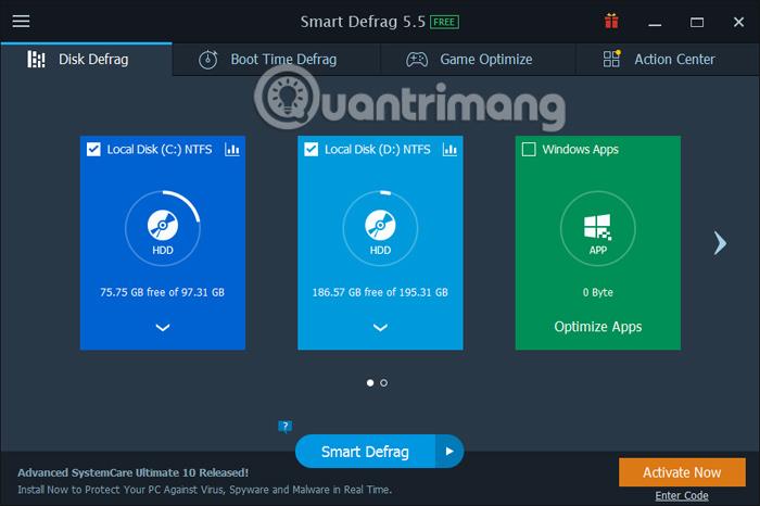 Smart Defrag を使用してハードドライブを効果的にデフラグする方法