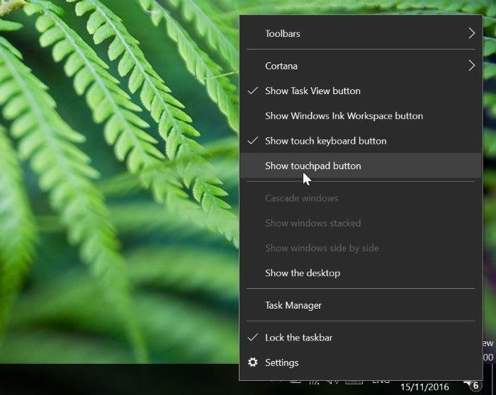 Istruzioni per l'attivazione e la personalizzazione del Touchpad Virtuale su Windows 10