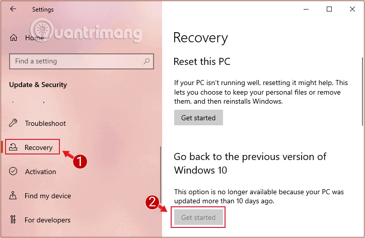 Как удалить обновление Windows 10, чтобы вернуться к старой версии Windows