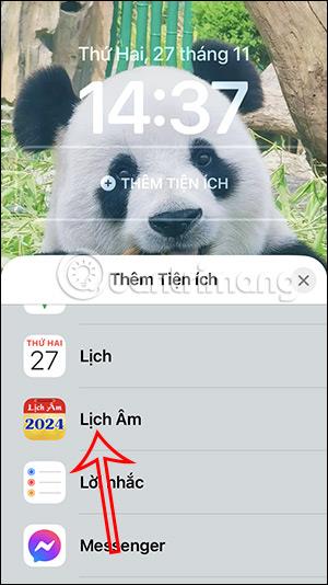 在iPhone鎖定畫面上查看農曆的簡單方法