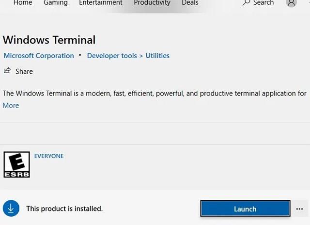 3 способа установки Windows Terminal в Windows 10