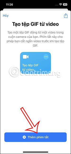 Istruzioni per convertire i video in GIF su iPhone