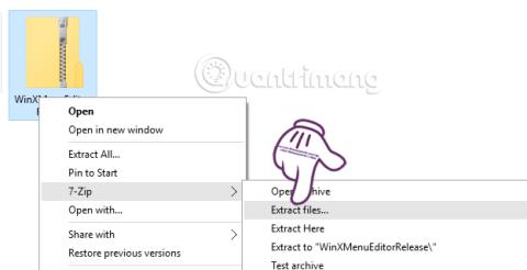 Instructions pour optimiser le menu utilisateur avancé de Windows 10