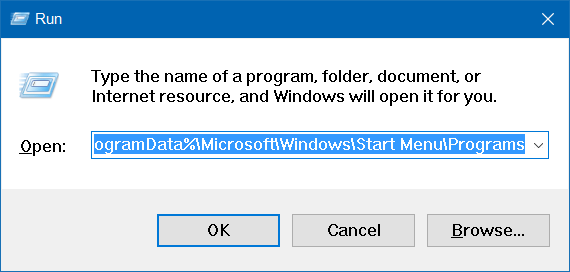 Windows 10 시작 메뉴에서 액세서리 누락 오류 수정