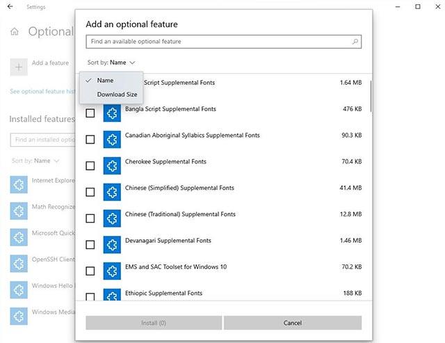 Windows 10 20H1 (2004 Update) の新機能