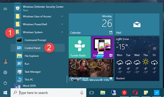 Come aprire il Pannello di controllo su Windows 10, 8.1, 7