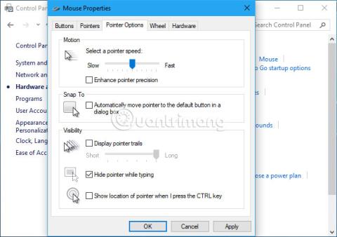 En savoir plus sur lamélioration de la précision du pointeur sous Windows