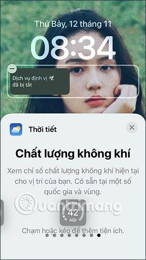 Comment suivre la météo sur l'écran de verrouillage de l'iPhone