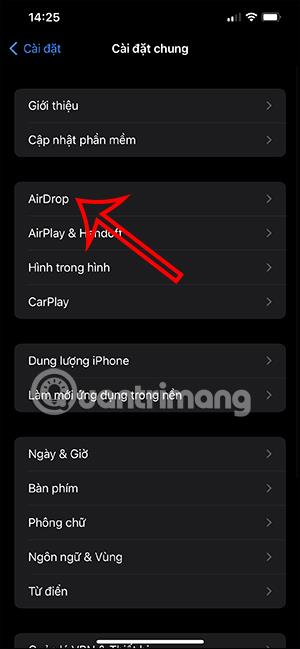 Comment désactiver automatiquement le partage avec des personnes sur AirDrop