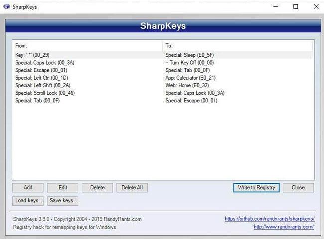 Come utilizzare SharpKeys in Windows 10 per rimappare la tastiera