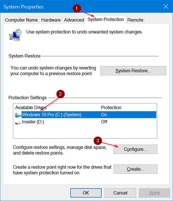 Alcuni suggerimenti per liberare spazio sul disco rigido del computer Windows 10