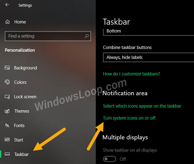 Come eliminare/nascondere le icone della lingua sulla barra delle applicazioni di Windows 10