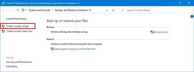 Come eseguire il backup e ripristinare Windows 10 dall'immagine del sistema