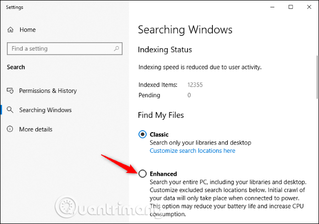 Come cercare tutti i file dal menu Start di Windows 10