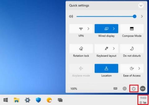 Come spegnere o riavviare il computer Windows 10X