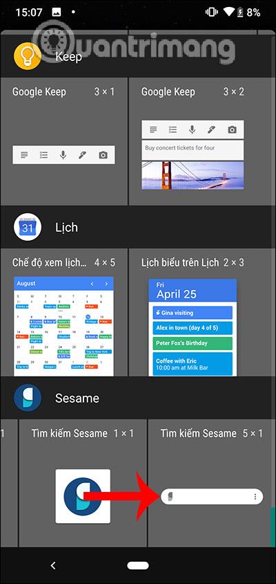 Sesame を使用して Android 検索バーを作成する方法