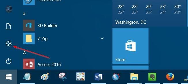 Освободите место памяти после юбилейного обновления Windows 10