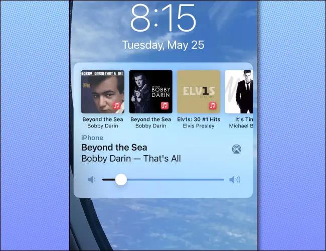 Come nascondere i tasti di controllo multimediale AirPlay sulla schermata di blocco dell'iPhone