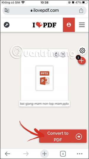 Comment convertir PowerPoint en PDF sur iPhone