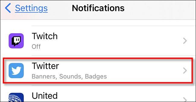 Comment désactiver et personnaliser les notifications de Twitter sur iPhone et iPad