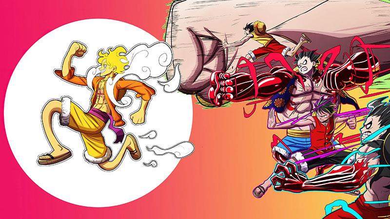 Fond d'écran Luffy Gear 5, fond d'écran Luffy God Nika