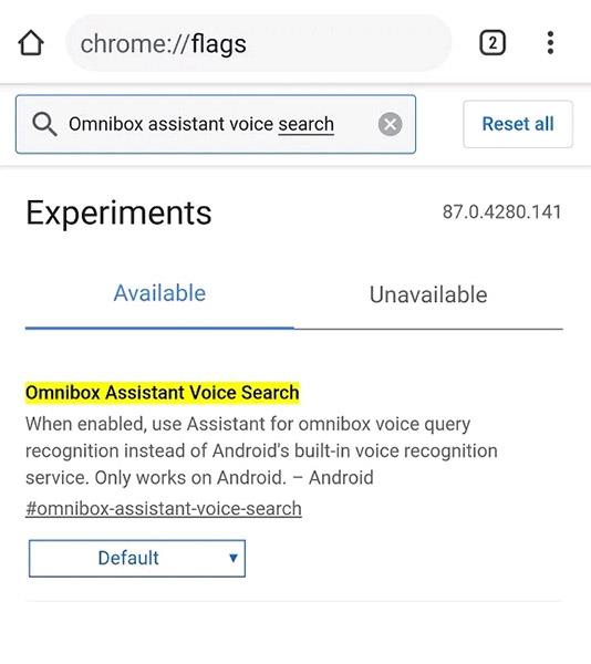 Chrome Android で仮想アシスタント Google アシスタントを有効にして使用する方法