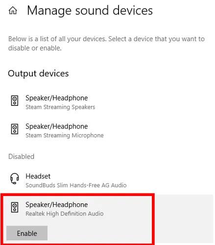 Windows 10でヘッドフォンに接続できないエラーを修正