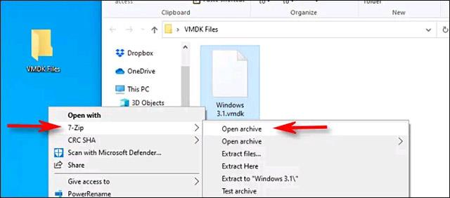 Comment extraire le fichier de disque virtuel VMDK sous Windows