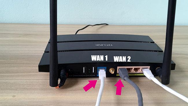 La porta WAN del router deve essere collegata al computer?