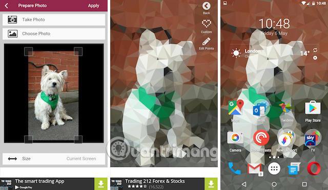 Die 6 besten Apps zum Erstellen abstrakter Hintergrundbilder für Android