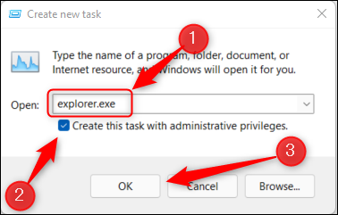 Windows 11에서 관리자 권한(admin)으로 파일 탐색기를 실행하는 방법