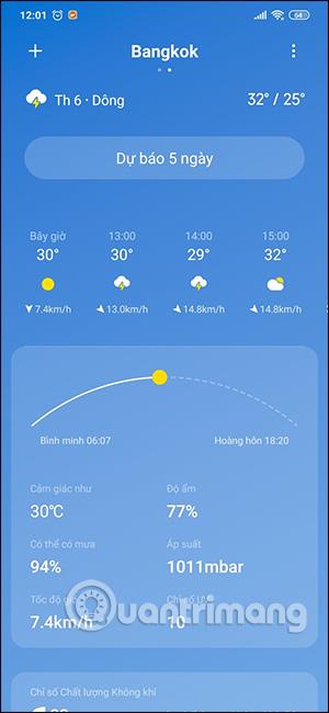 Come vedere il meteo in più posizioni sui telefoni Xiaomi