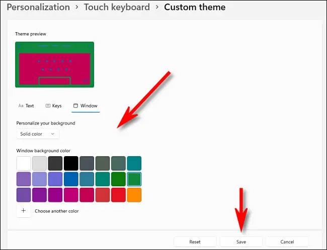 Comment changer le thème et la couleur d'arrière-plan du clavier virtuel sous Windows 11