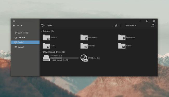 10 Dunkles Design für Windows 10