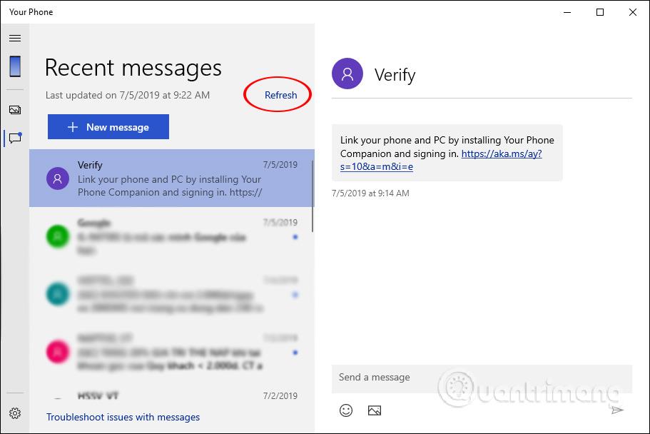 Comment envoyer des messages depuis un téléphone Android sur PC